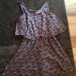Floral flowy romper